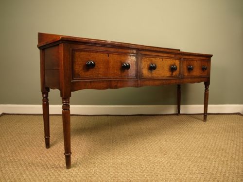 fig 1. A Georgian Oak Dresser Base