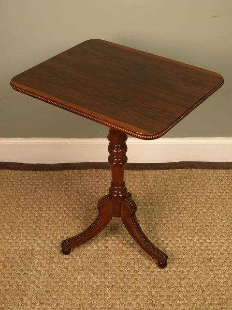 fig 1. Gillows Rosewood Pedestal Table