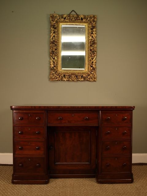 A Victorian Mahogany Desk