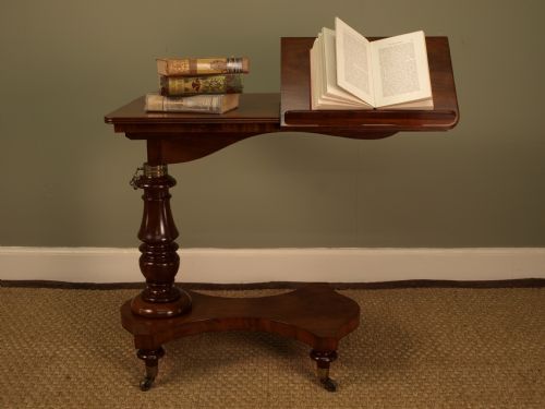 George IV Mahogany Library Reading Table Gillows