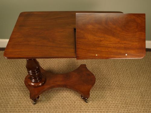 fig 2. George IV Mahogany Library Reading Table Gillows