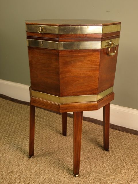 A George III Mahogany Cellaret