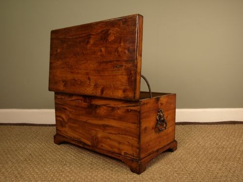 fig 2. An Early Victorian Yew Wood Trunk