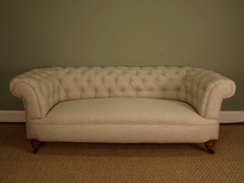 fig 1. A Victorian Chesterfield Sofa