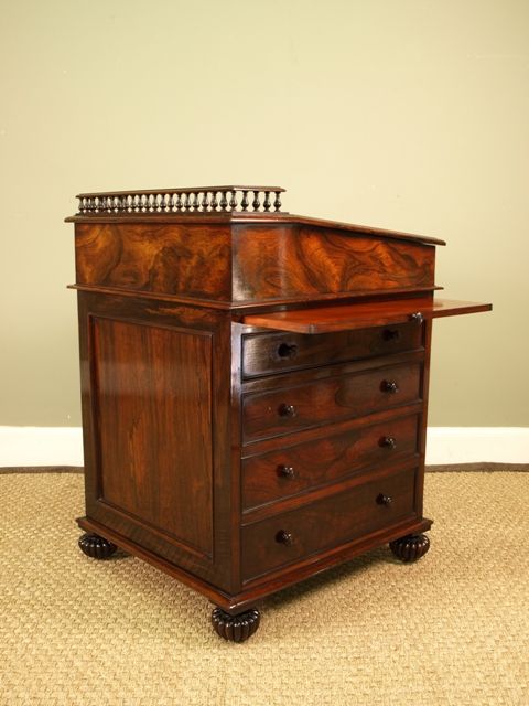 fig 2. A William IV Rosewood Davenport