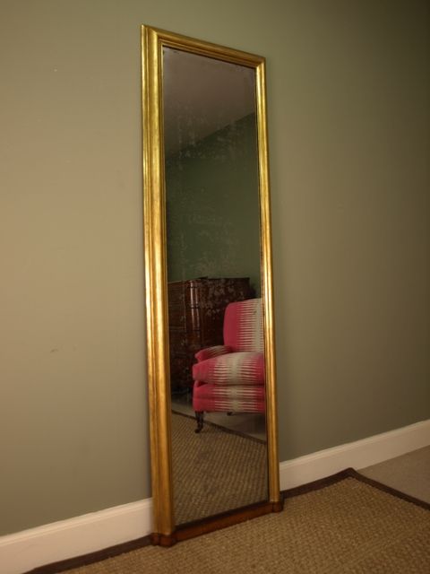 A Victorian Giltwood Dressing Mirror