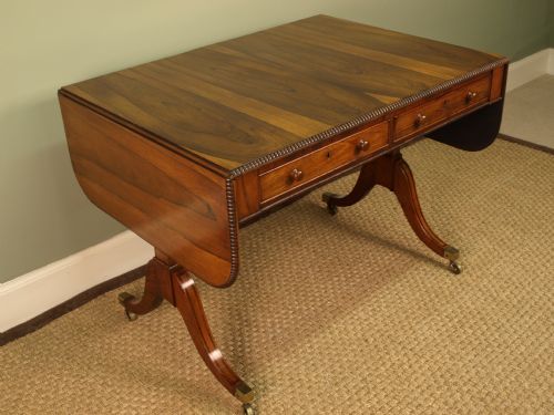 A Fine Regency Rosewood Sofa Table
