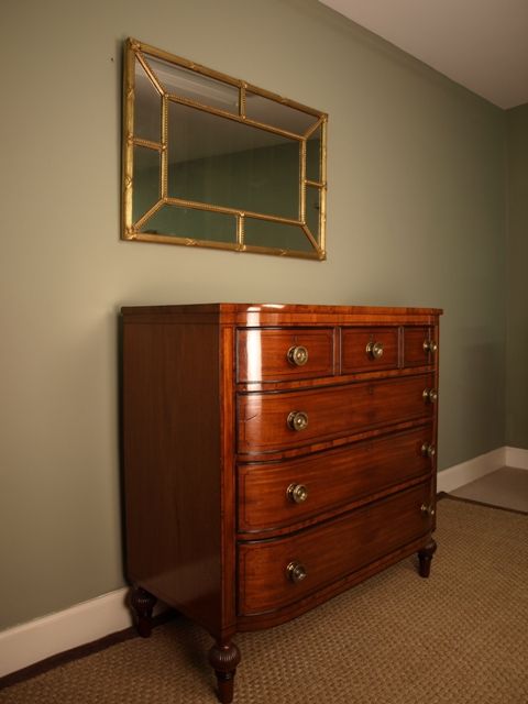 fig 1. An Edwardian Giltwood Margin Mirror