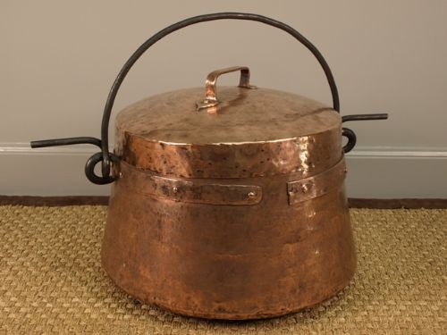 Arts & Crafts Copper Cauldron