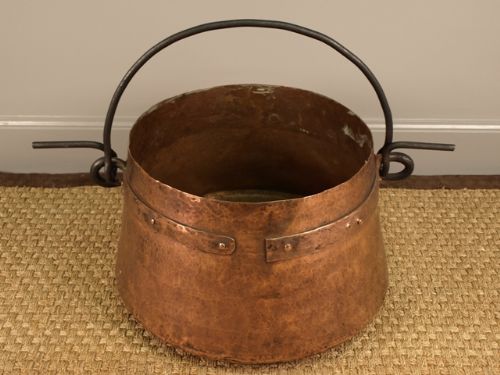 fig 3. Arts & Crafts Copper Cauldron
