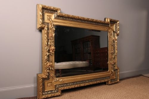 fig 1. A Spectacular Italian Giltwood Mirror
