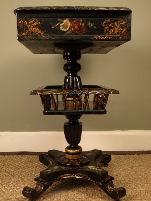 fig 1. A Beautiful Chinoiserie Regency Table
