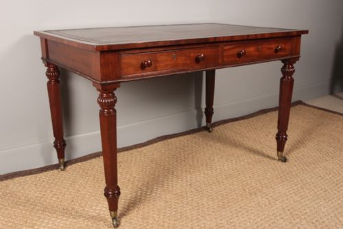 A William IV Mahogany Library Table