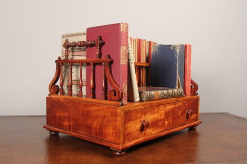 A Gillows Regency Satinwood Desk Top Bookstand