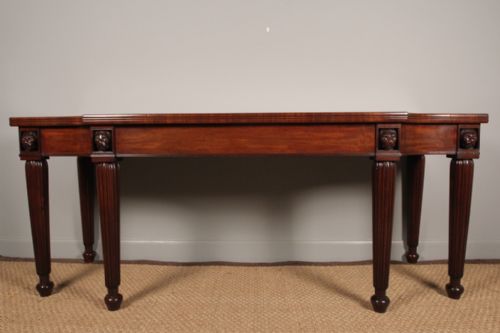 A Large Regency Mahogany Serving Table