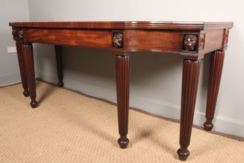 fig 2. A Large Regency Mahogany Serving Table
