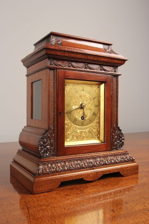 fig 1. A Small English Library Bracket Clock