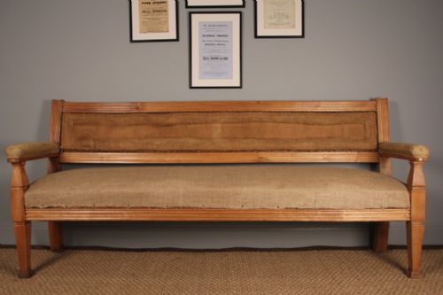 English Birch Wood Games/hall Bench
