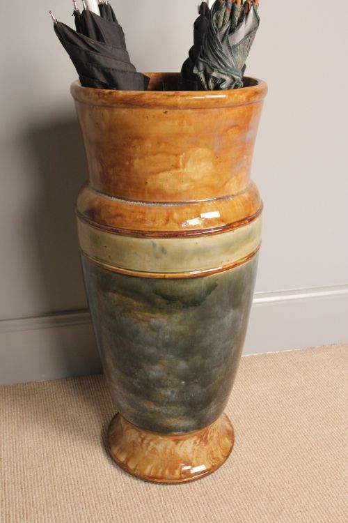 Large 19th C Royal Doulton Umbrealla/stick Stand