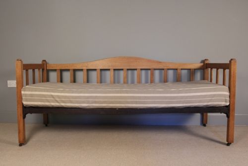 A Rare Light Oak Sofa Bed