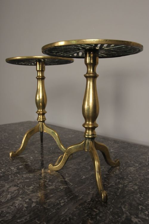 Pair of Large Georgian Trivets