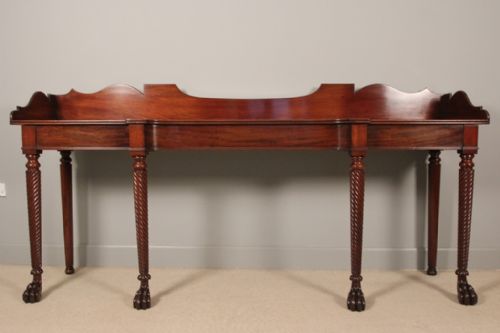 Large George IV Mahogany Server/console Table