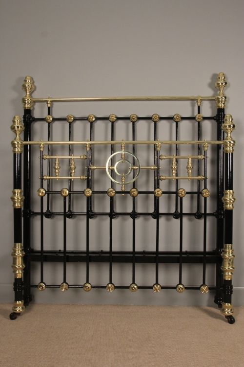 Decorative Brass & Iron 4ft6 Bed (Double)