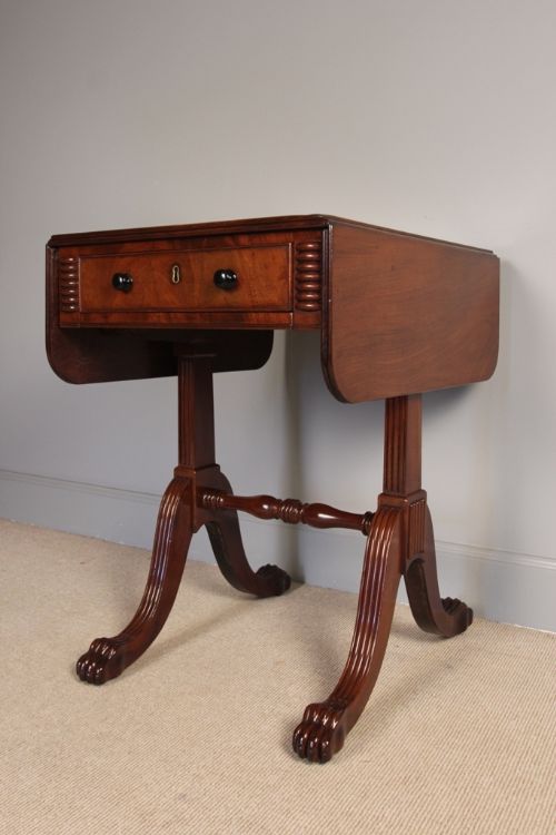 A Georgian Mahogany Sofa Table