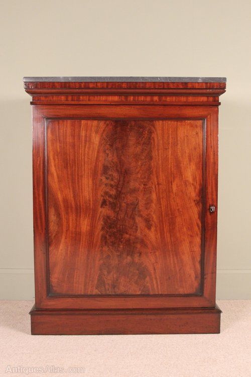 fig 1. 19th C Mahogany Dwarf Cabinet