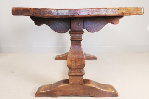 fig 1. English Oak Farmhouse Table