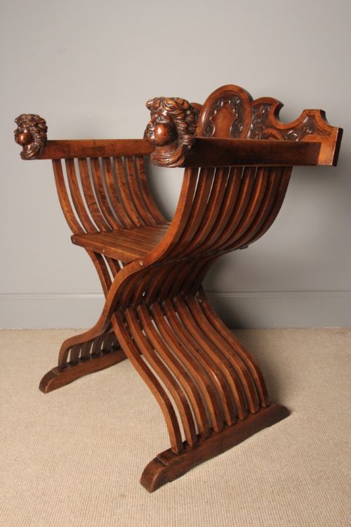 Italian Folding Savonarola Chai
