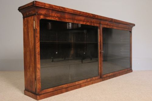 Rare - Georgian Mahogany Wall Cupboard