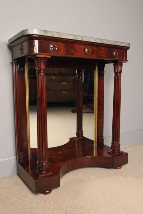 A Small William IV Console Table