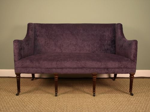Late 19th Century Upholstered Sofa