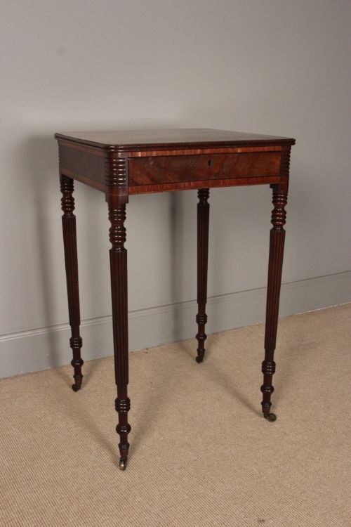 Fine George IV Mahogany Side Table