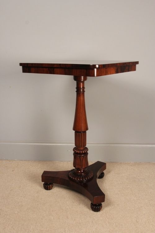 Superb George IV Rosewood Side Table