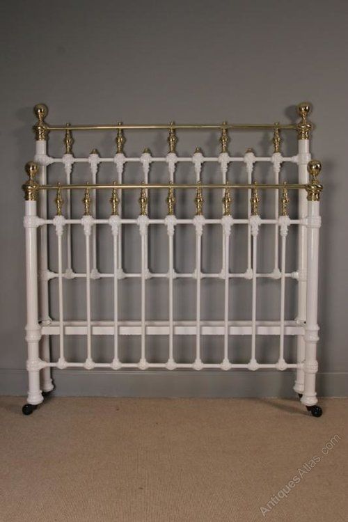 Classic Victorian Brass & Iron Double (4ft6) Bed