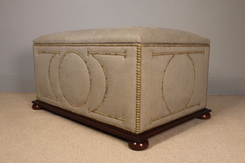 19th C.victorian Classic Ottoman