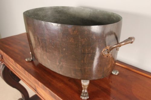 fig 2. 19th C Large Copper Wine Cooler