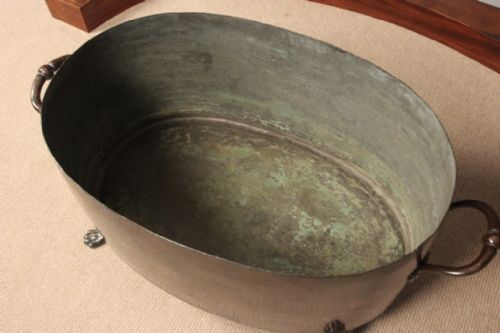 fig 3. 19th C Large Copper Wine Cooler