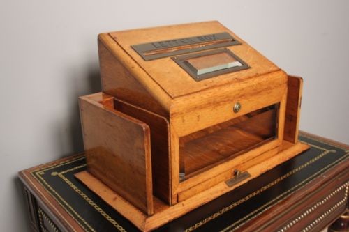 Rare Asprey Table Top Letter Box