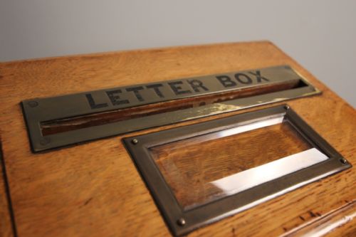 Rare Asprey Table Top Letter Box