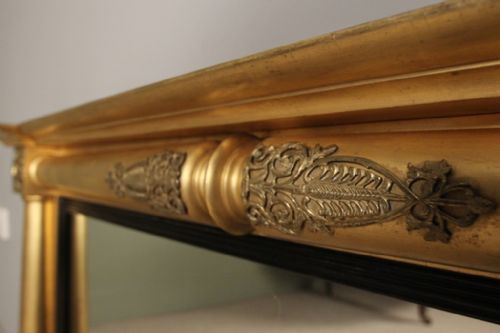 fig 1. William IV Giltwood Overmantle Mirror