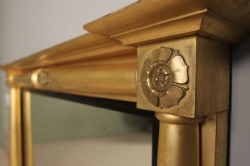 fig 2. William IV Giltwood Overmantle Mirror