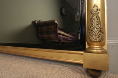 fig 3. William IV Giltwood Overmantle Mirror