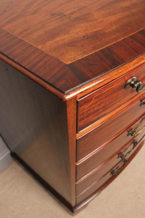 fig 4. Georgian Bowfront Chest of Drawers