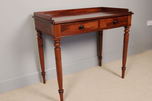 fig 1. William IV Mahogany Side Table