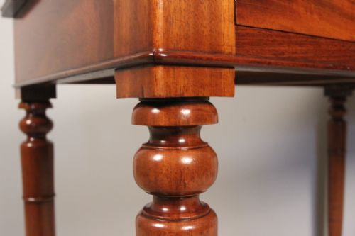 fig 3. William IV Mahogany Side Table