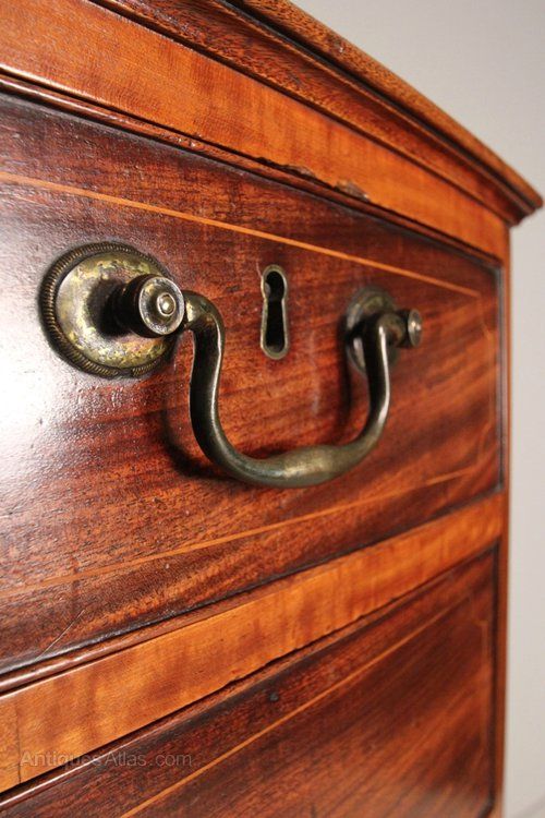 fig 5. Georgian Bowfront Chest of Drawers