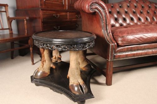 fig 5. Anglo Indian Ebony Coffee Table